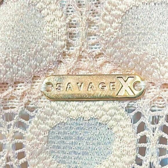 SAVAGE X FENTY Mod on the Moon Unlined Demi Bra in Gold Dust Brown Size 38B - Picture 7 of 8